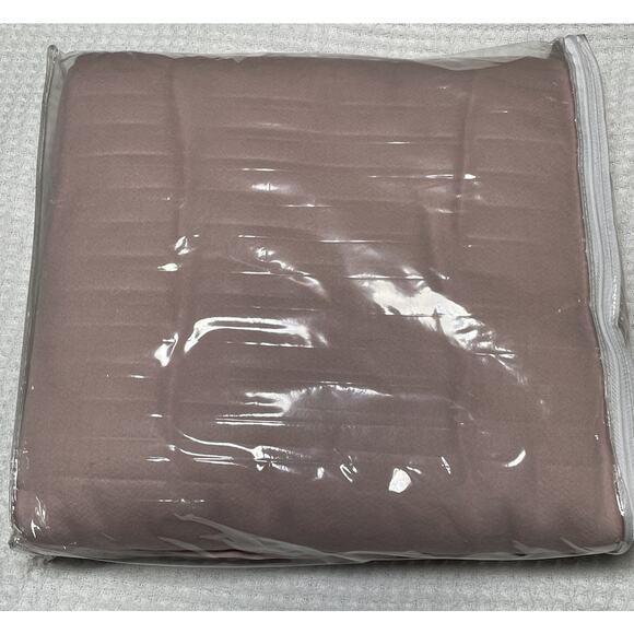 JC Penney Home Collection Acrylic Ultra Velvet Blanket FULL 80x90 Rose Quartz - Picture 5 of 5